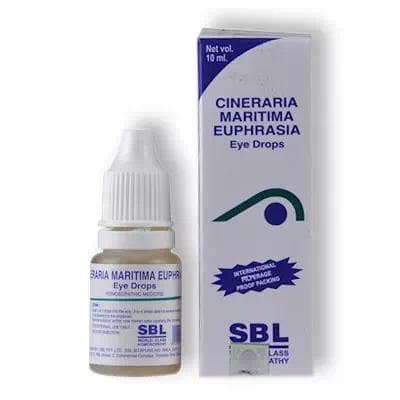 Cineraria Maritima Euphrasia Eye Drops