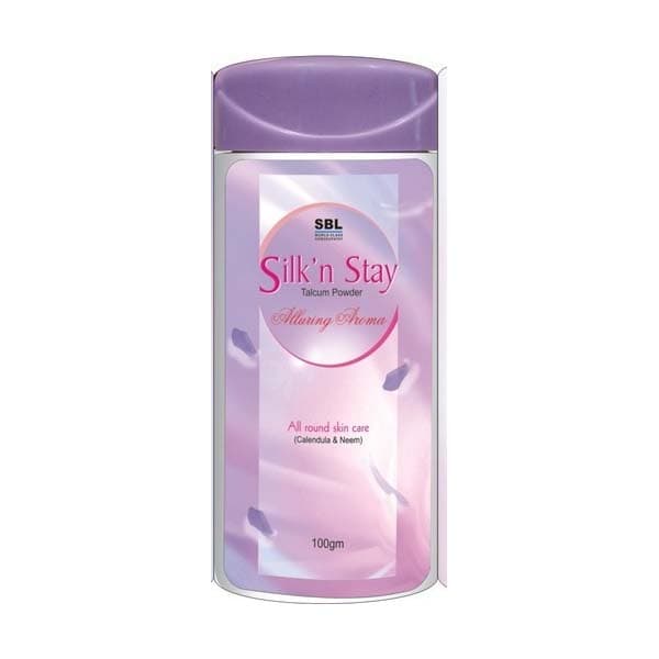 Silk N Stay Talcum Powder 1