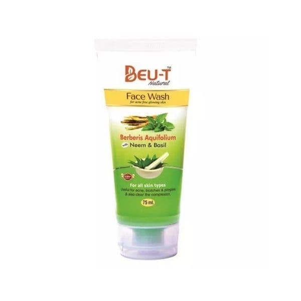 Beu T Natural Neem And Basil Face Wash