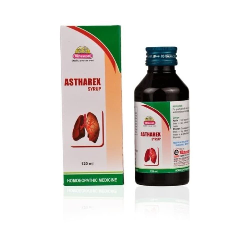 ASTHAREX SYRUP 120 ML WHEEZAL