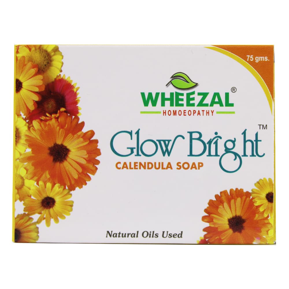 Wheezal Glow Bright Calendula  soap (75g) 3