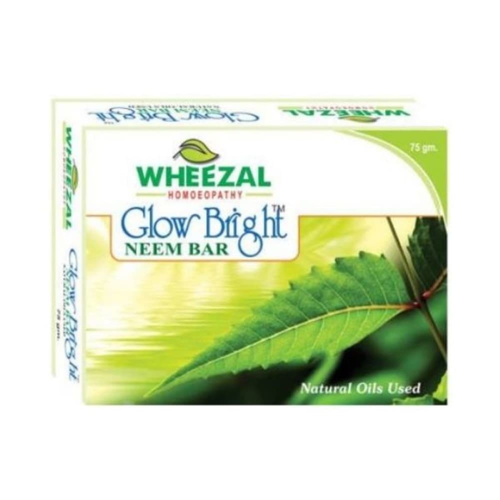 Wheezal Glow Bright Berberis bathing Bar 75 gm