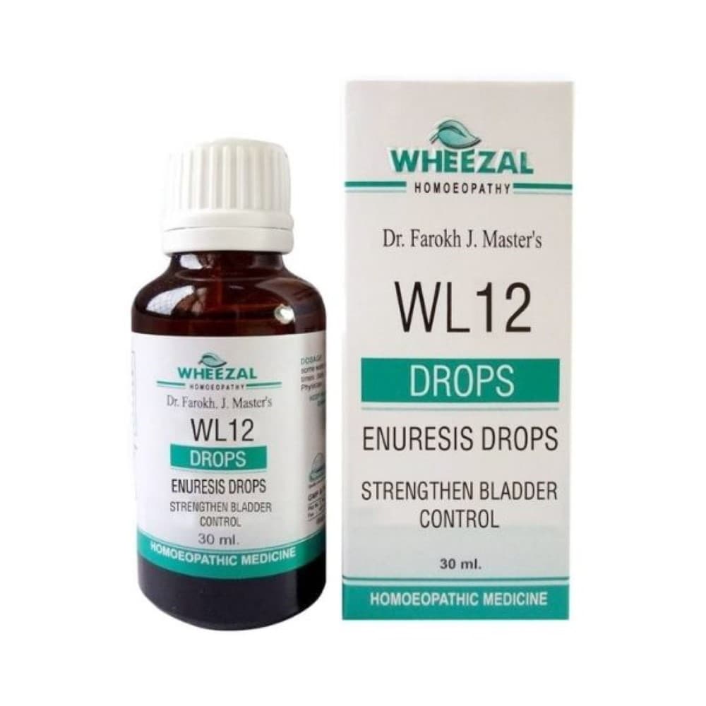 Wheezal Wl 12 Enuresis Drops 30ML 1