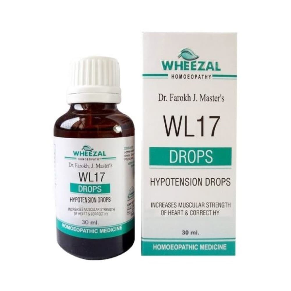 Wheezal Wl 17 Hypotension Drops 30ML 1
