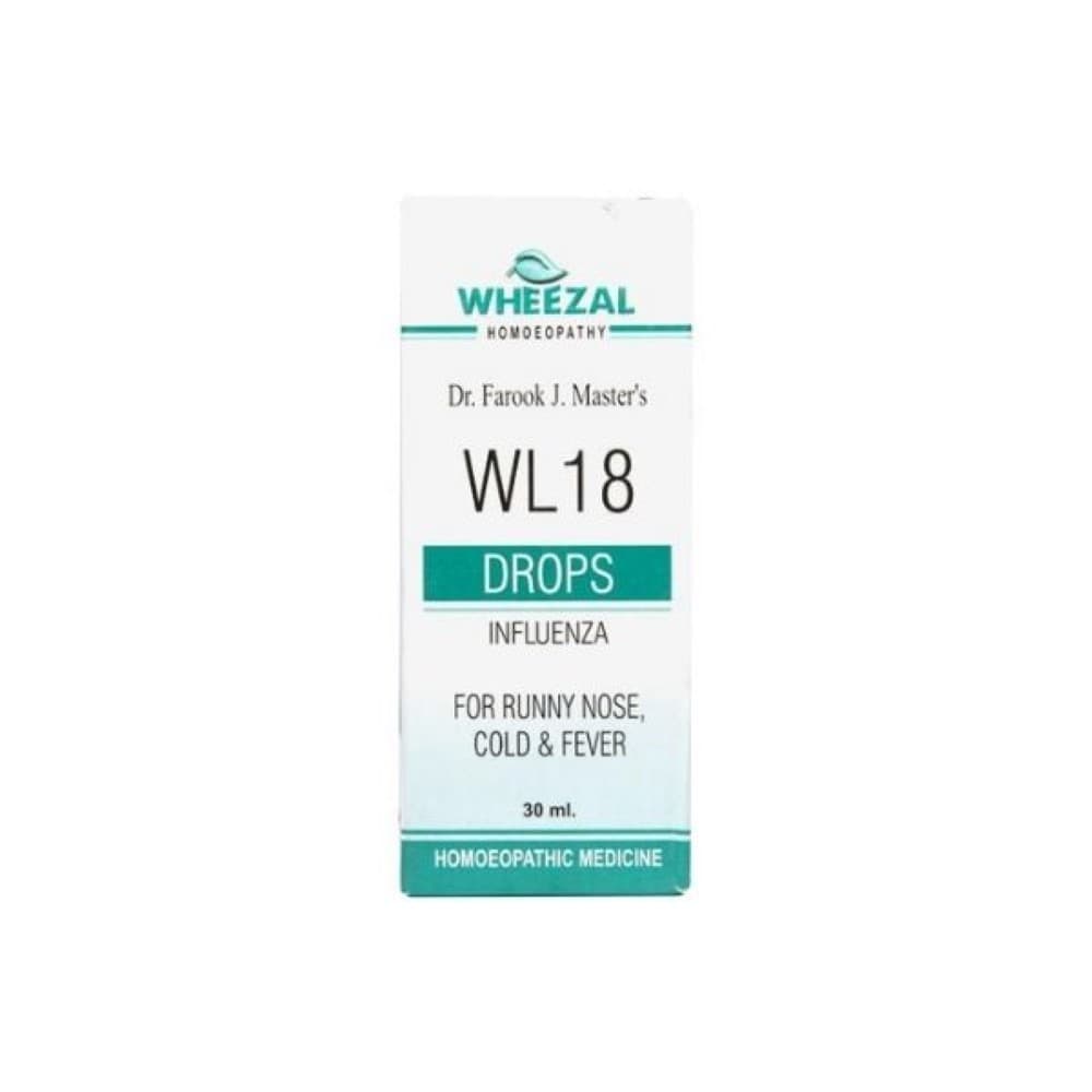 Wheezal Wl 18 Influenza Drops 30ML 1
