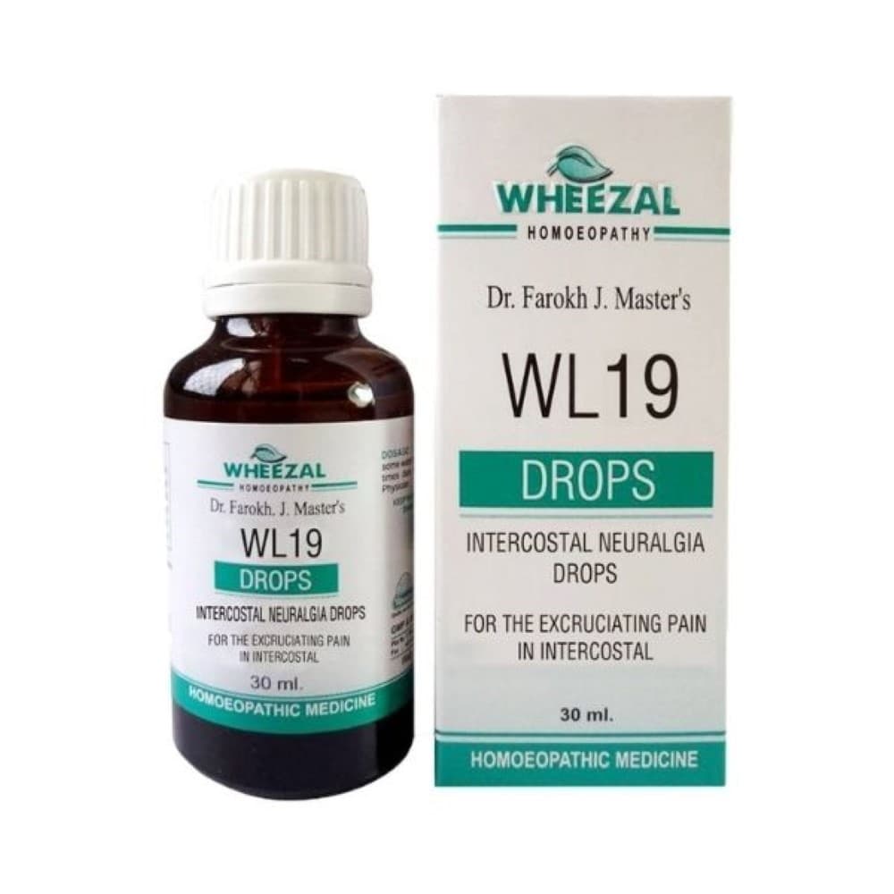 Wheezal Wl 19 Intercostal Neuralgia Drops 30ML