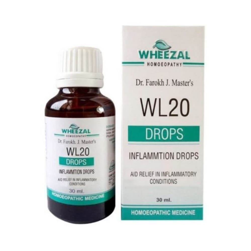 Wheezal Wl 20 Inflammation Drops 30ML