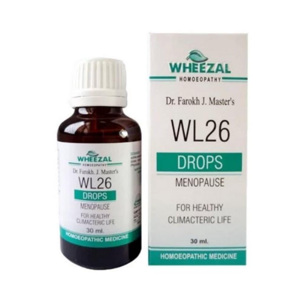 Wheezal Wl 26 Menopause Drops 30ML
