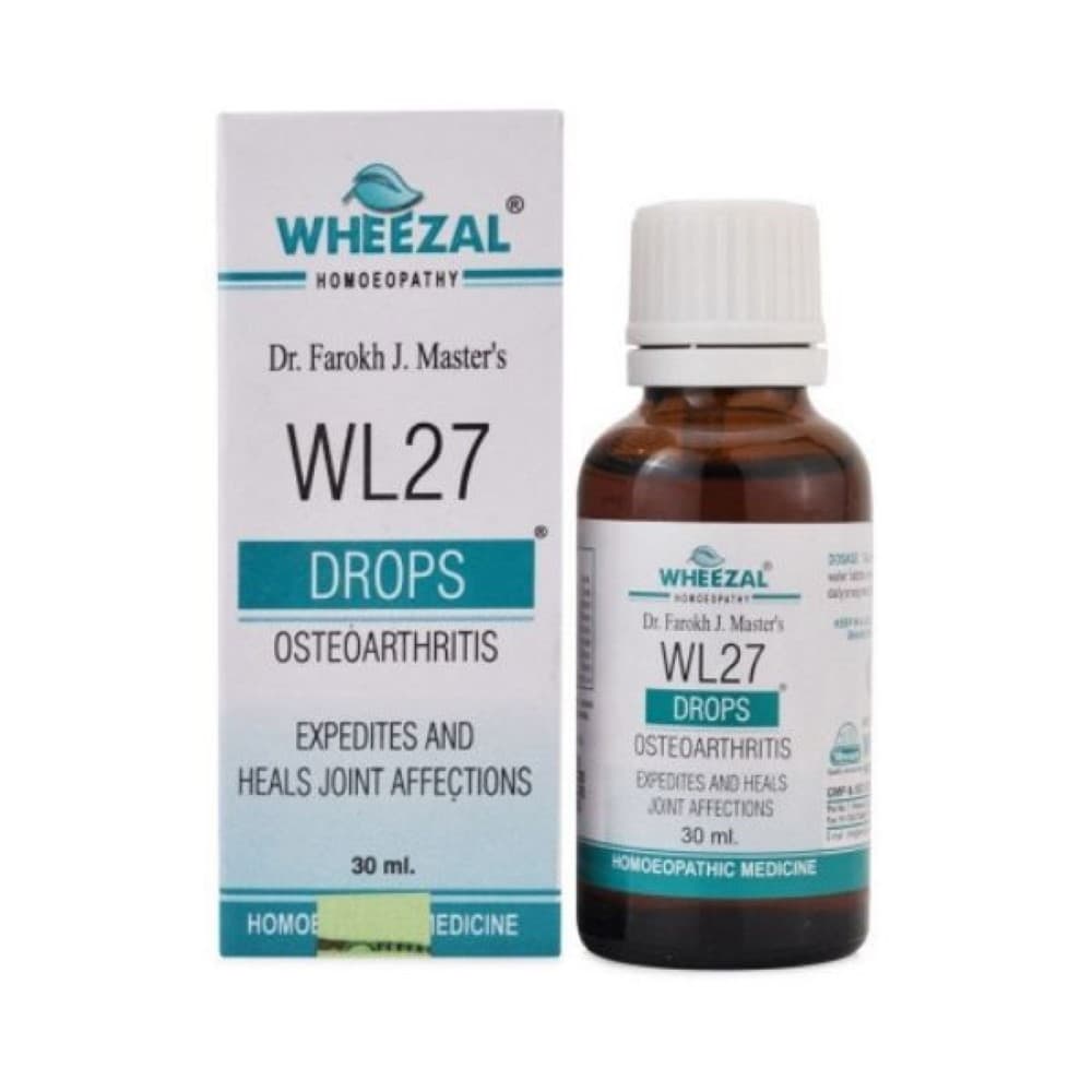 Wheezal Wl 27 Osteorthritis Drops 30ML 1