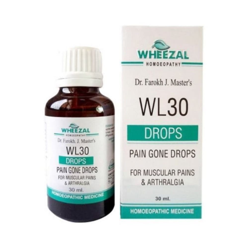 Wheezal Wl 30 Pain Gone Drops 30ML