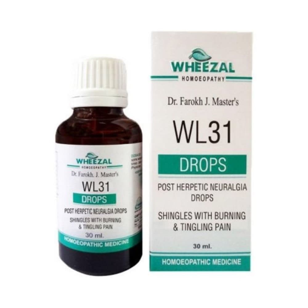 Wheezal Wl 31 Post Herpetic Neuralgia Drops 30ML