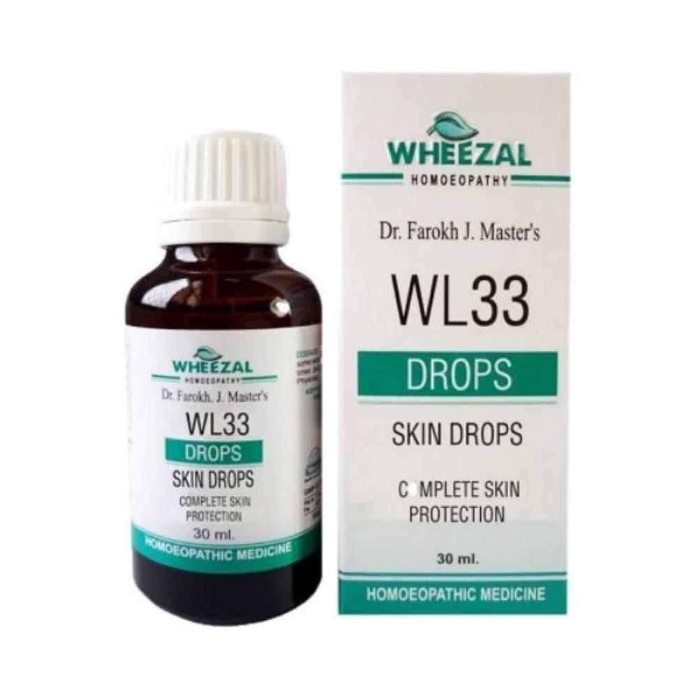 Wheezal Wl 33 Skin Drops 30ML 1