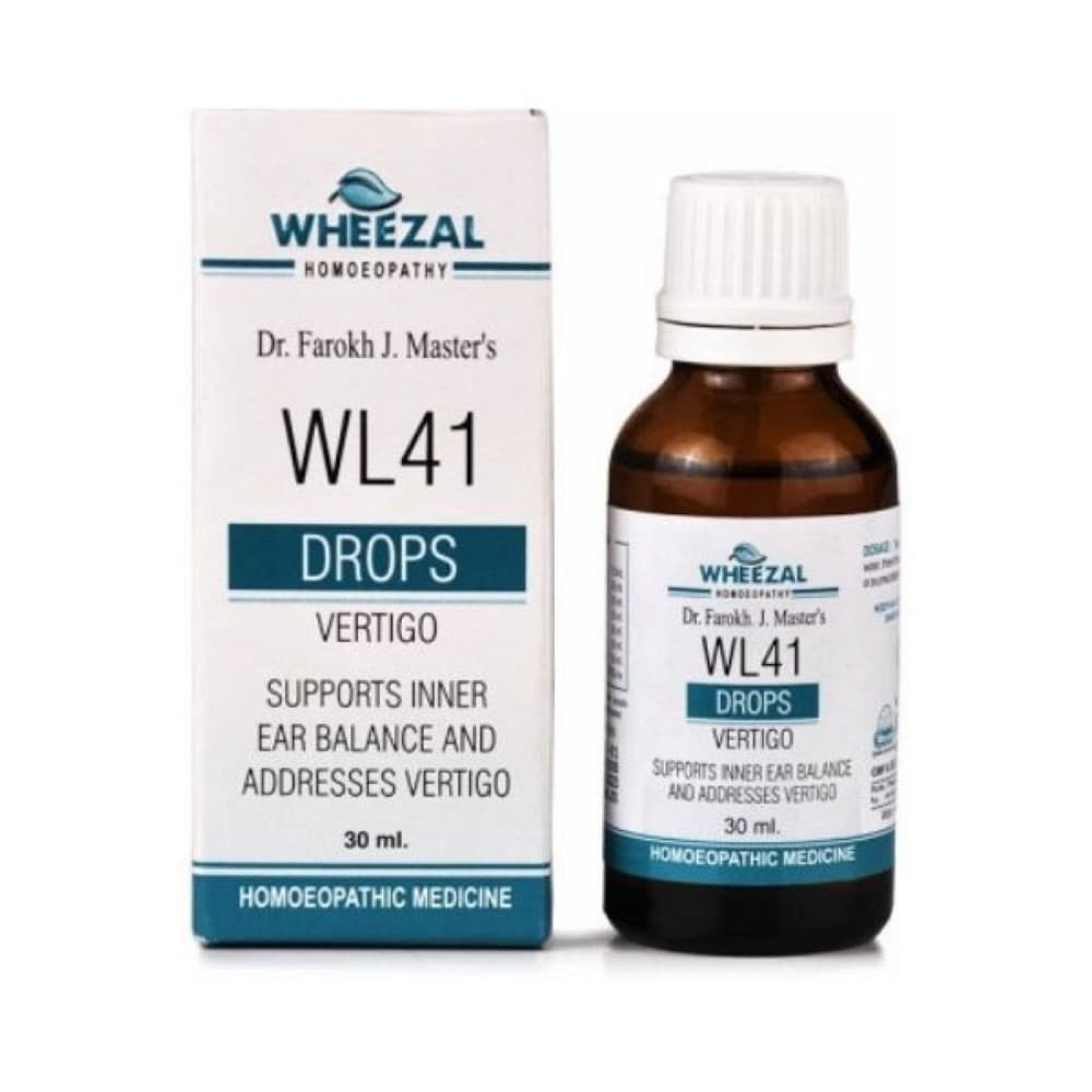 Wheezal Wl 41 Vertigo Drops 30ML 1