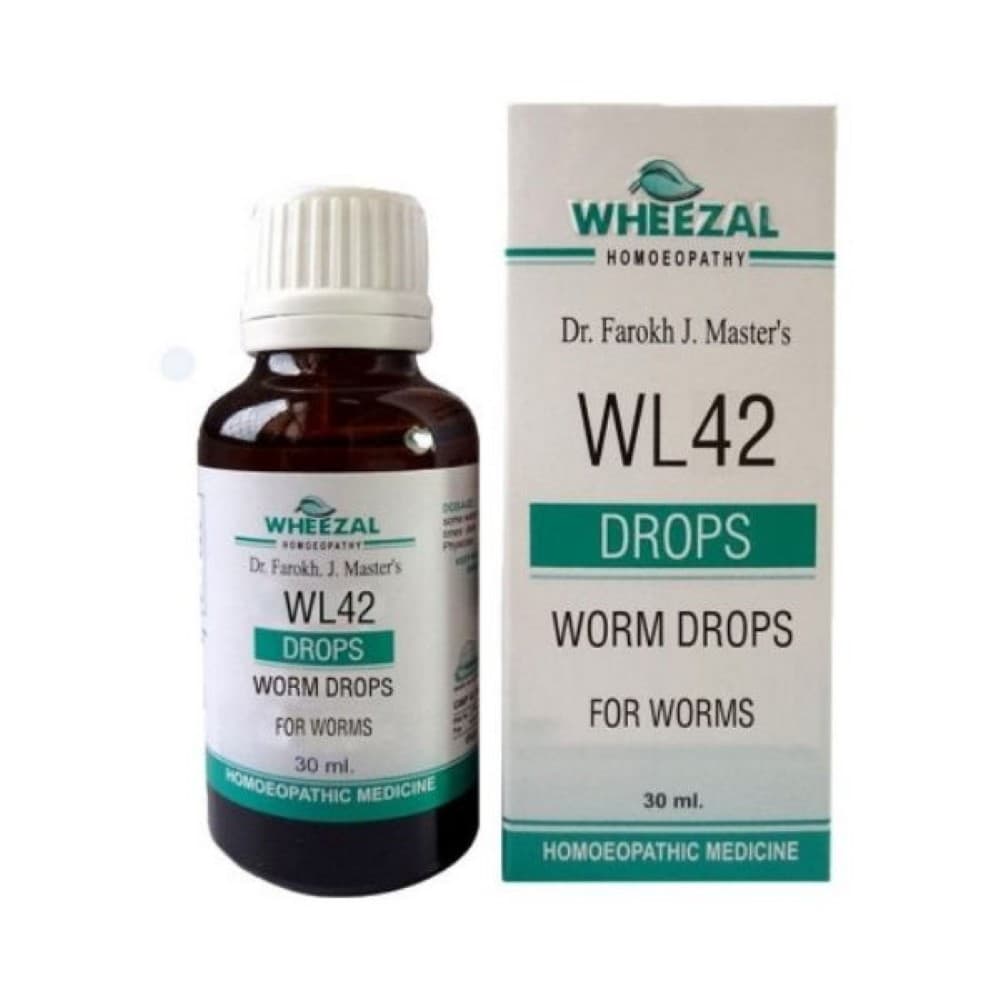 Wheezal Wl 42 Worms Drops 30ML