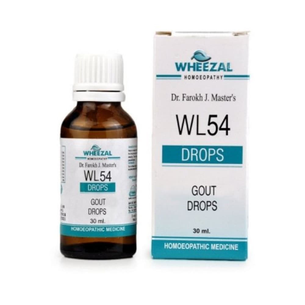 Wheezal Wl 54 Gout Drops 30ML 1
