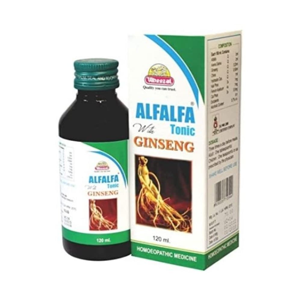 ALFALFA TONIC WITH GINSENG 200 ML WHEEZAL