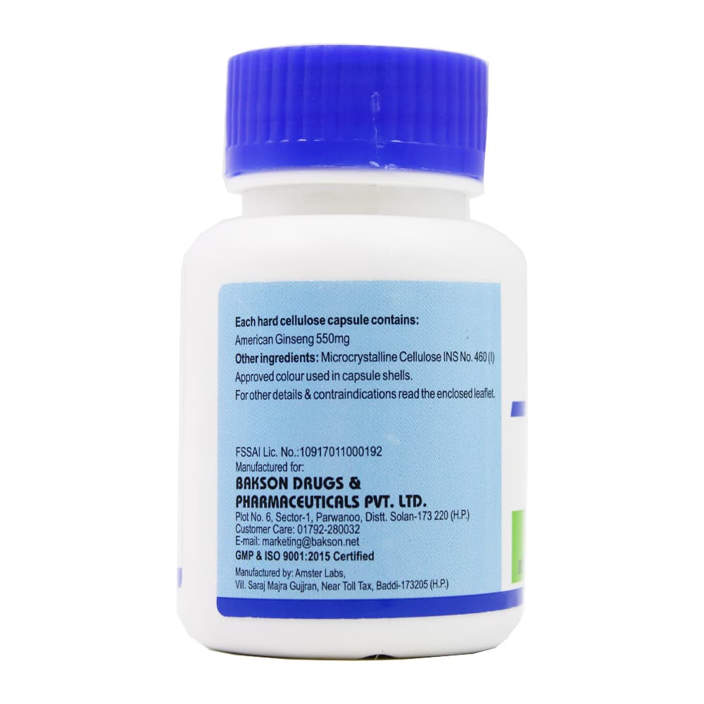 BAKSON GINSENG PLUS CAPSULES