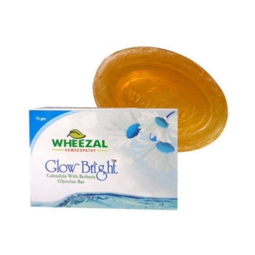 Wheezal Glow WL 33 Medicated bathing Bar 75 gm 1