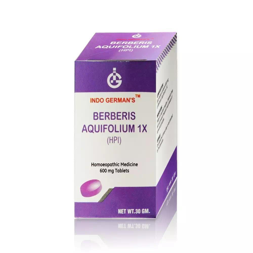 Indo German Laboratories Berberis Aquifolium 1X Tablet Trituration 30 GM