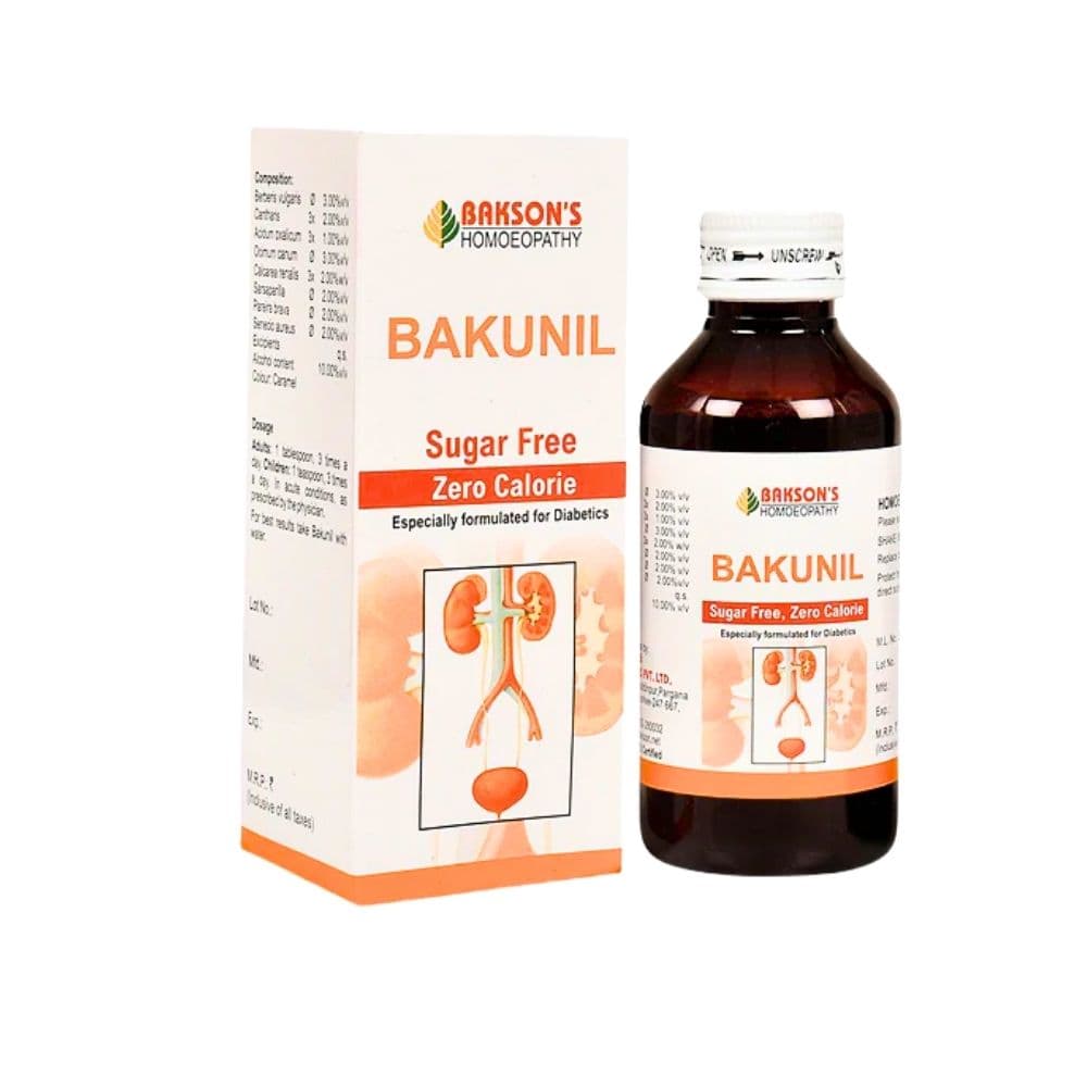 BAKUNIL SYRUP (SUGAR FREE) 115ML