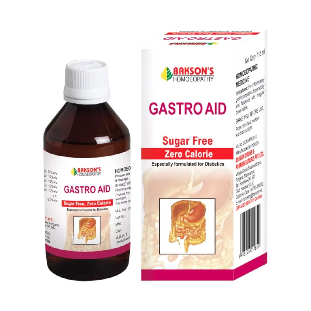 GASTRO AID SYRUP (SUGAR FREE) 1
