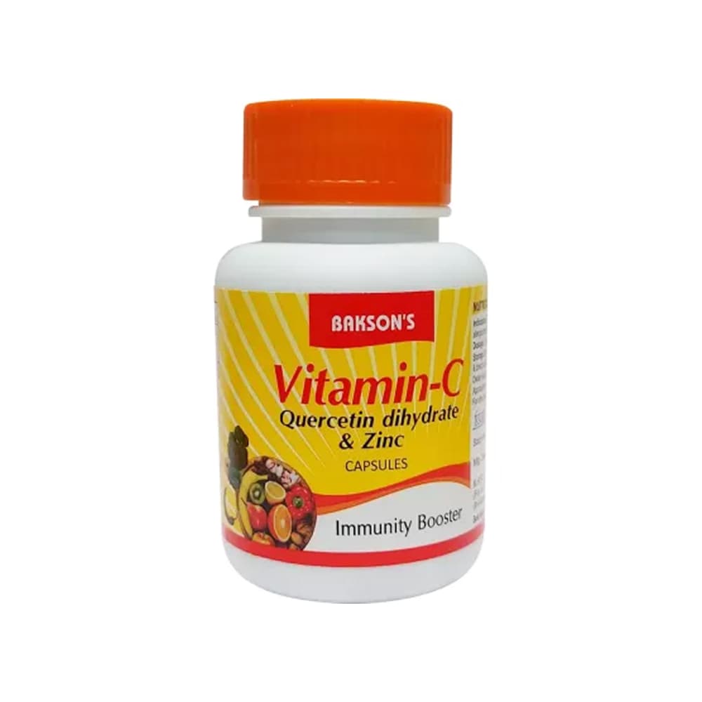 VITAMIN C, QUERCETIN & ZINC 30 CAPSULES 1