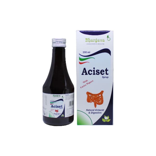 ACISET SYRUP S/F 200 ML BHARGAVA