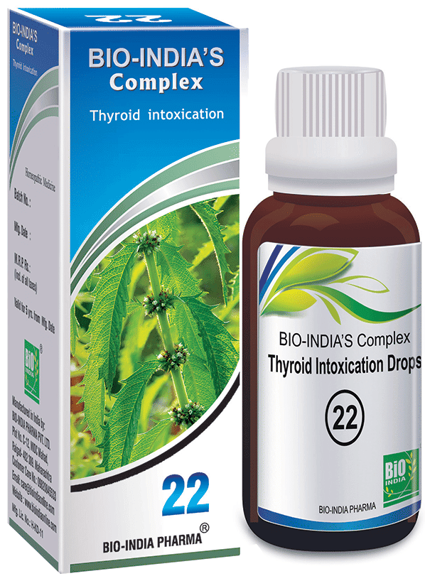 Bio India Complex No 22 Thyroid Intoxication