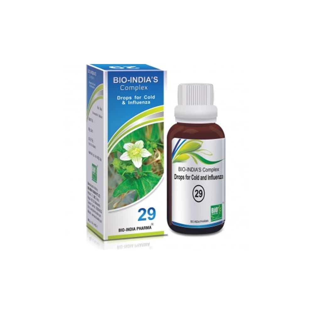 Bio India Complex No 29 Cold & Influenza Drop