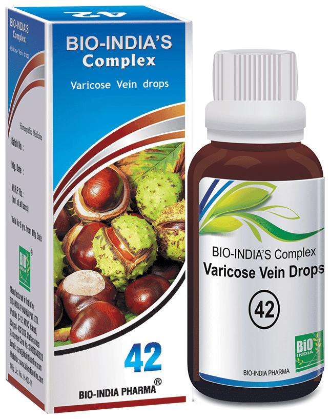 Bio India Complex No 42 Varicose Vein Drops