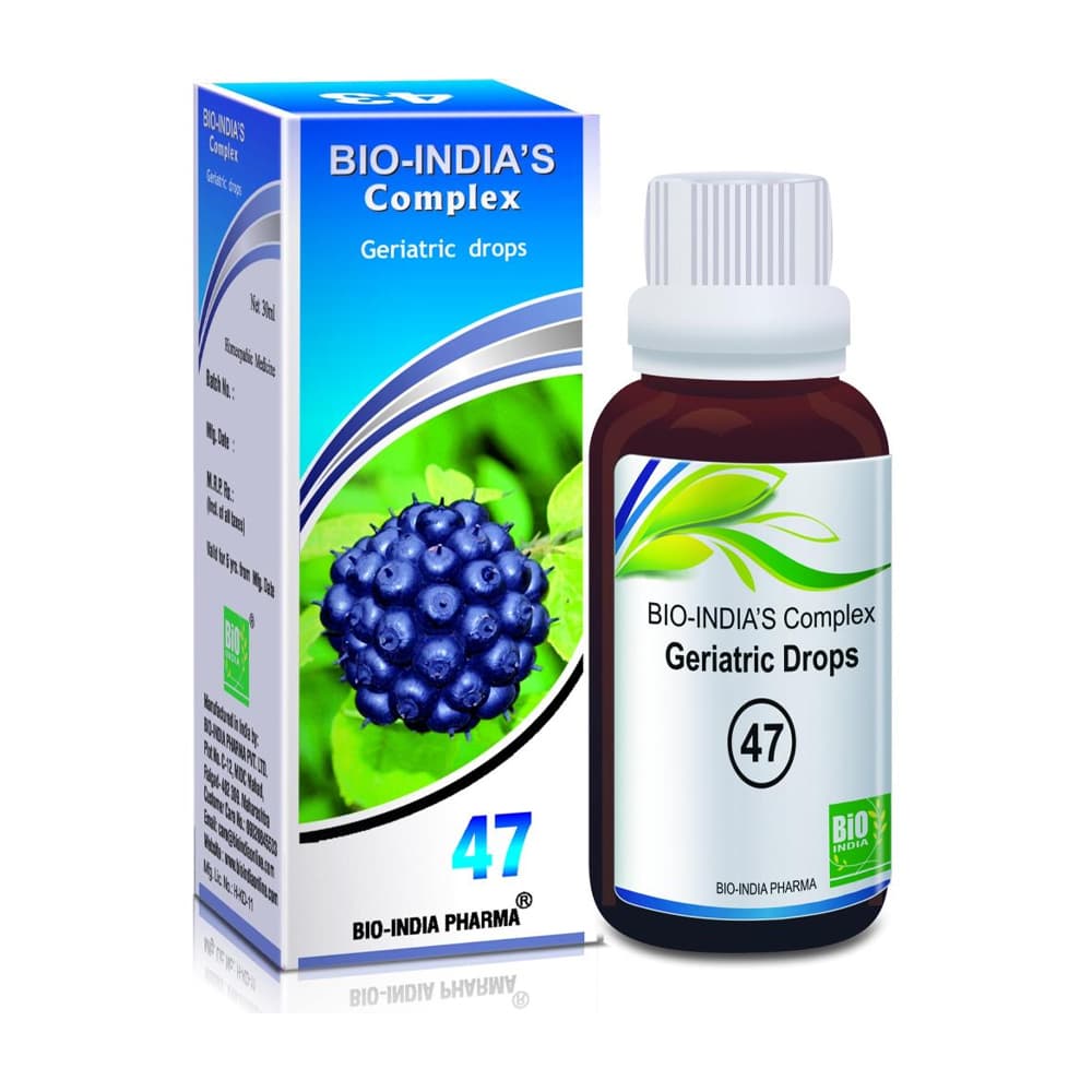 Bio India Complex No 47 Geriatric Drops
