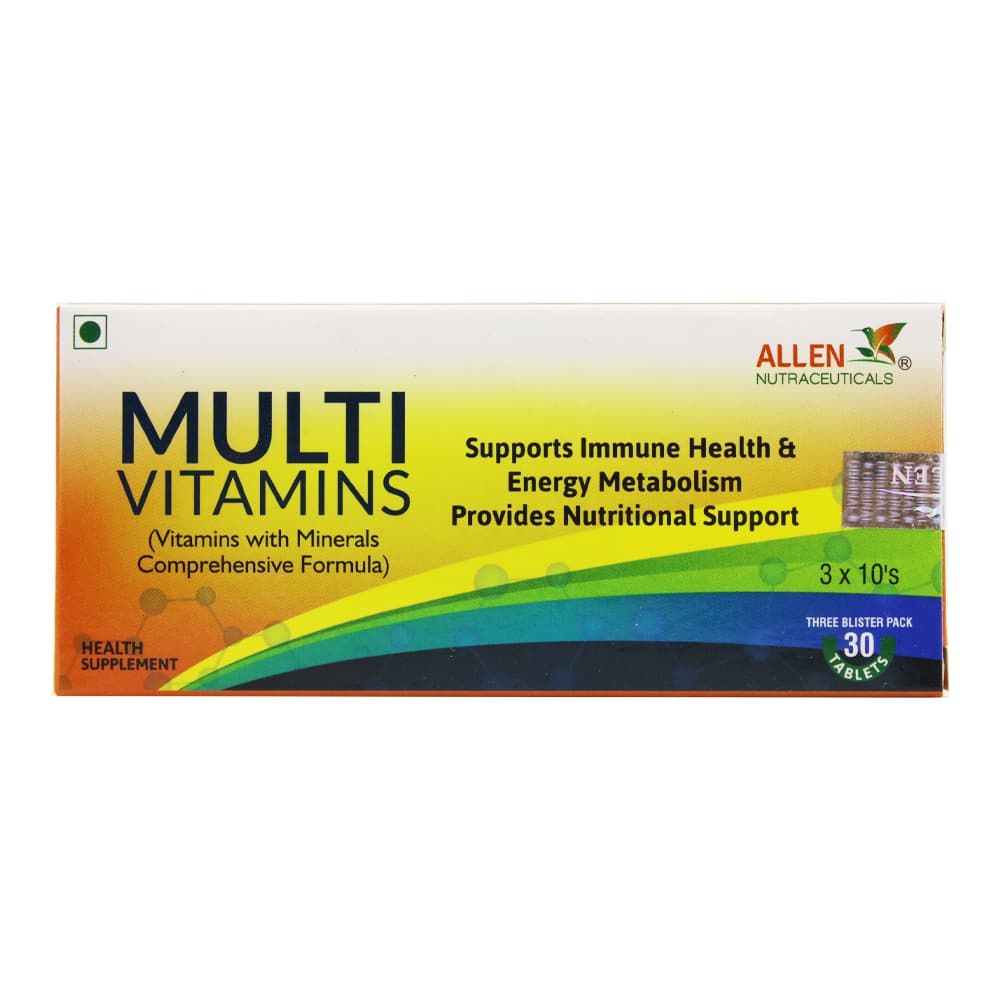 Multi Vitamins Tablets 30Allenhyd 3