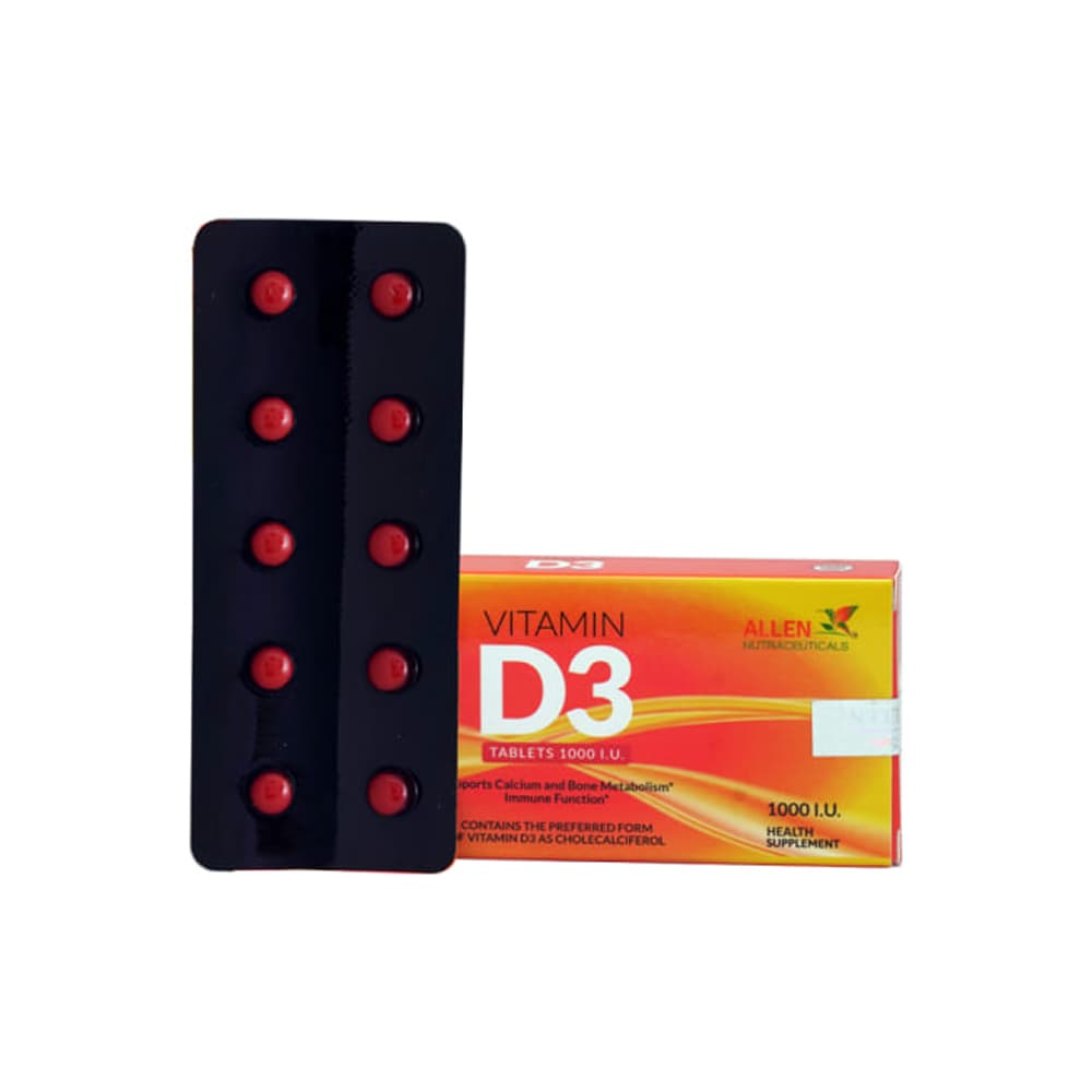 Vitamin D3 Tablet 30 Allenhyd 3
