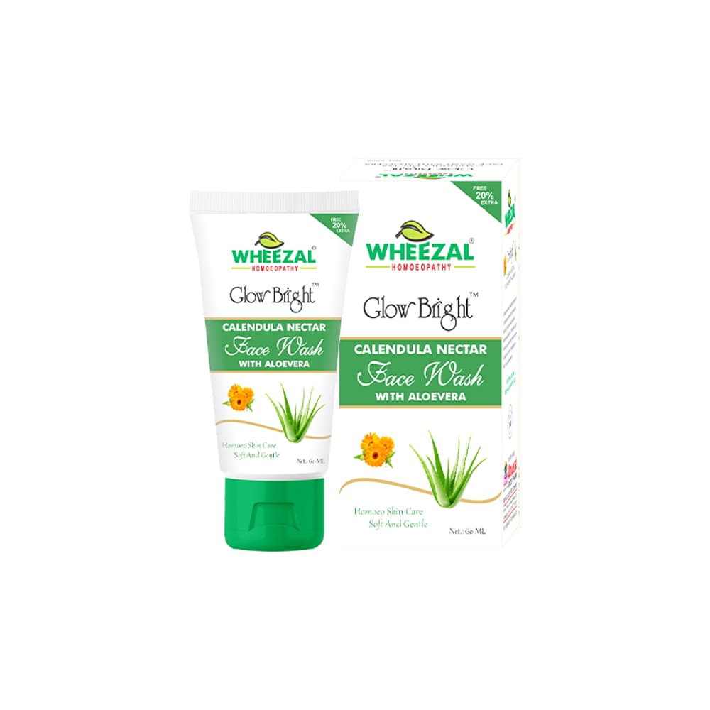 CALENDULA NECTAR FACE WASH (WITH ALOEVERA) 60 ML