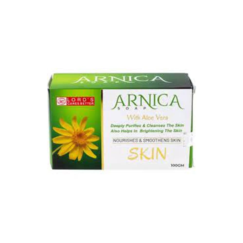 ARNICA SOAP WITH ALOE VERA 75 GM LORDS