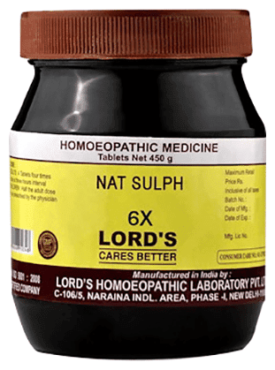 Natrum Sulphuricum 6X