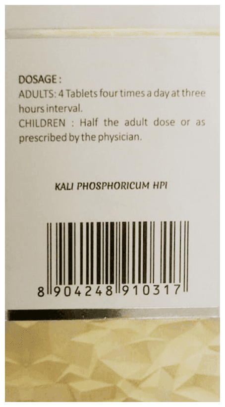 Kali Phospharicum 6X 3