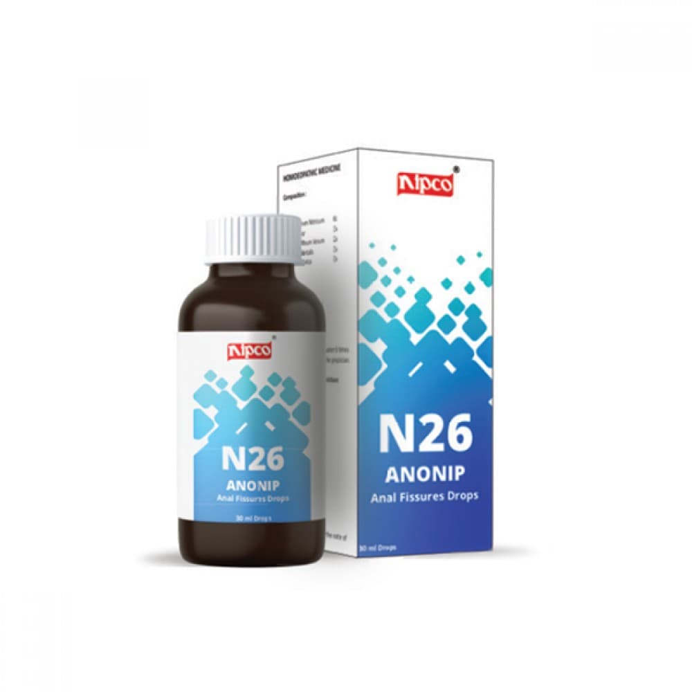 N26 (Anonip) Drops – Anal Fissures Drops 1