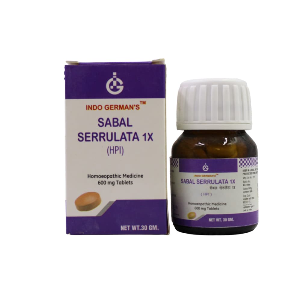 Sabal Serrulata 1X Tablets