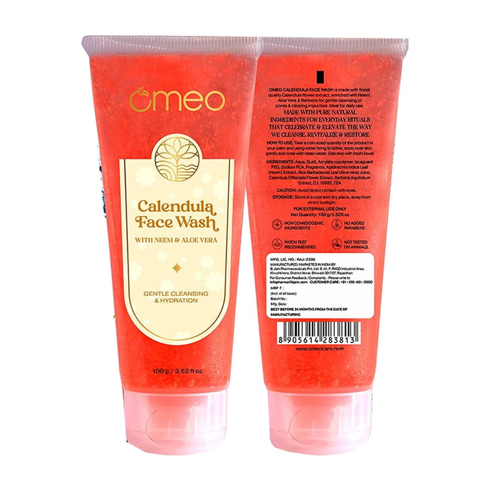 BJain Omeo Calendula Face Wash 2