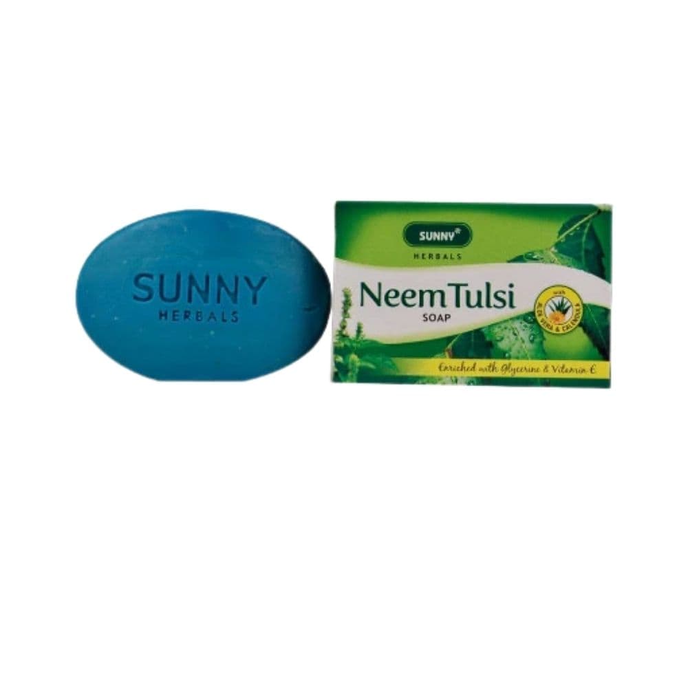 Neem Tulsi Soap 75Gm With Hair Reviver 30Ml