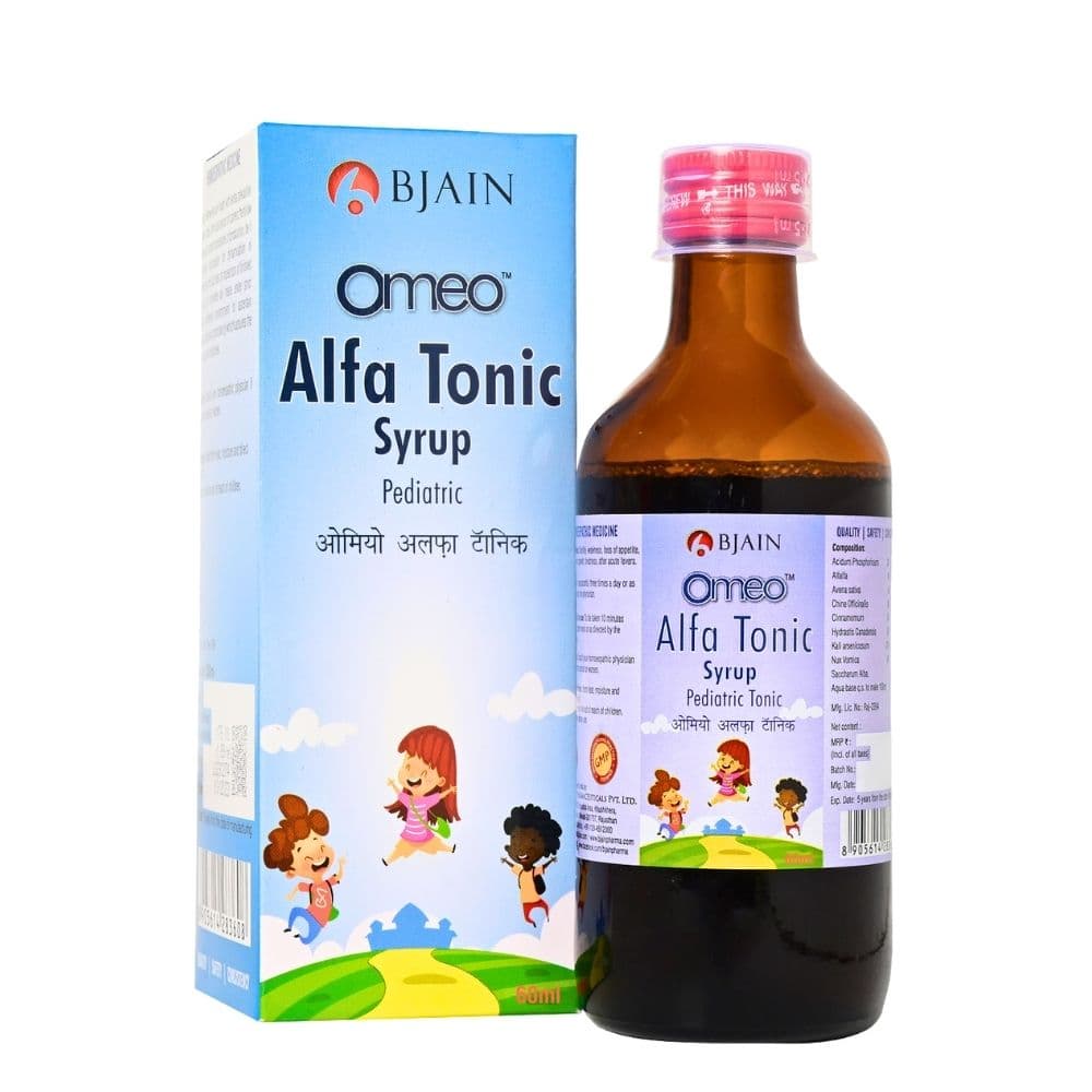 BJain Omeo Alfa Tonic Syrup (Pediatric) 1