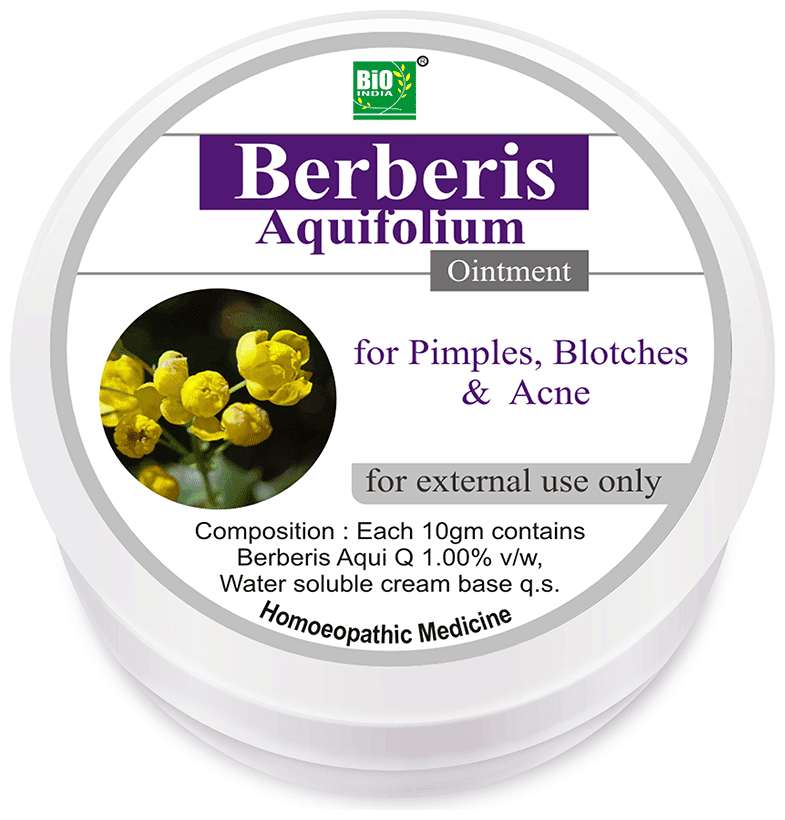 BERBERISS AQUIFOLIUM OINTMENT 30 GM BIOINDIA