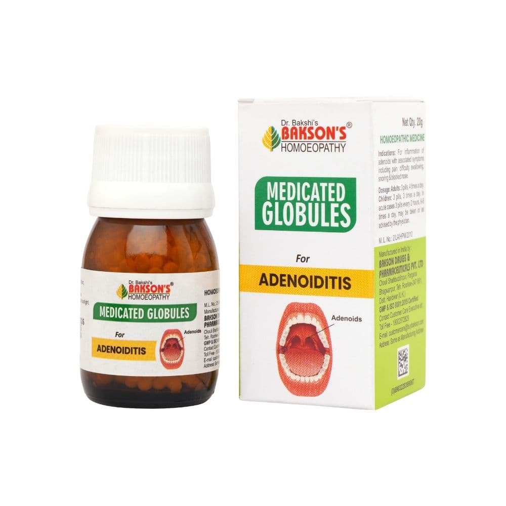 Medicated Globules (Adenoiditis) Pills