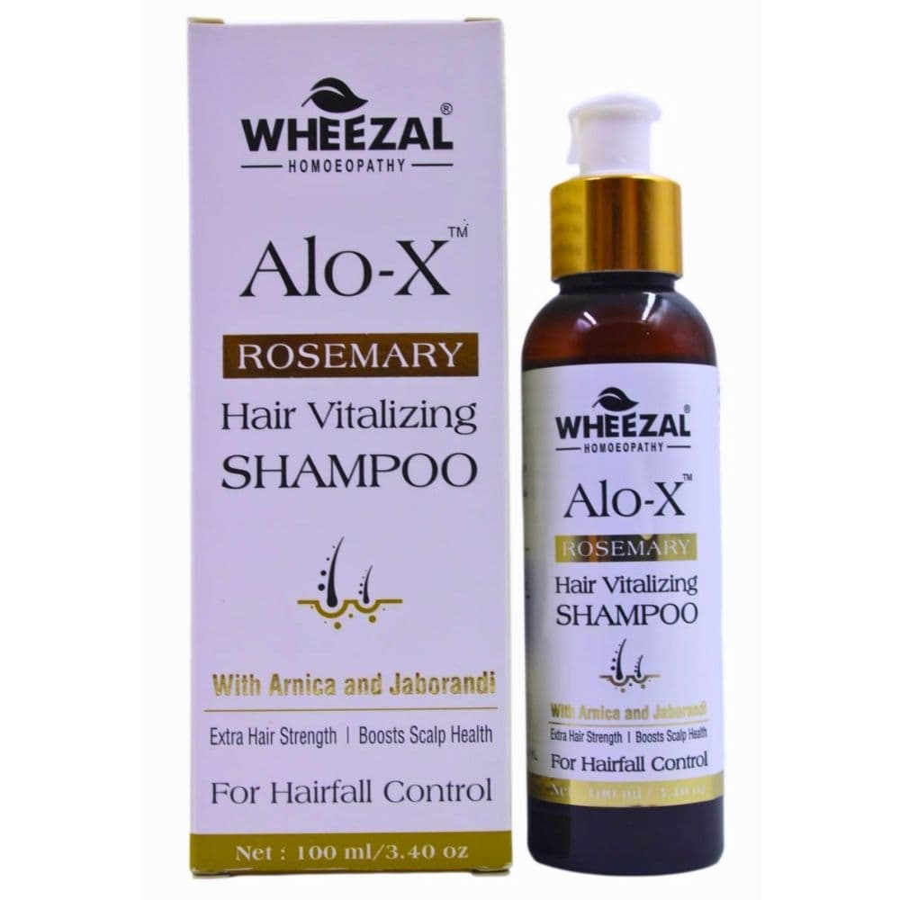 ALO X ROSEMARY HAIR VITALIZIN SHAMPOO 100ML WHEEZAL