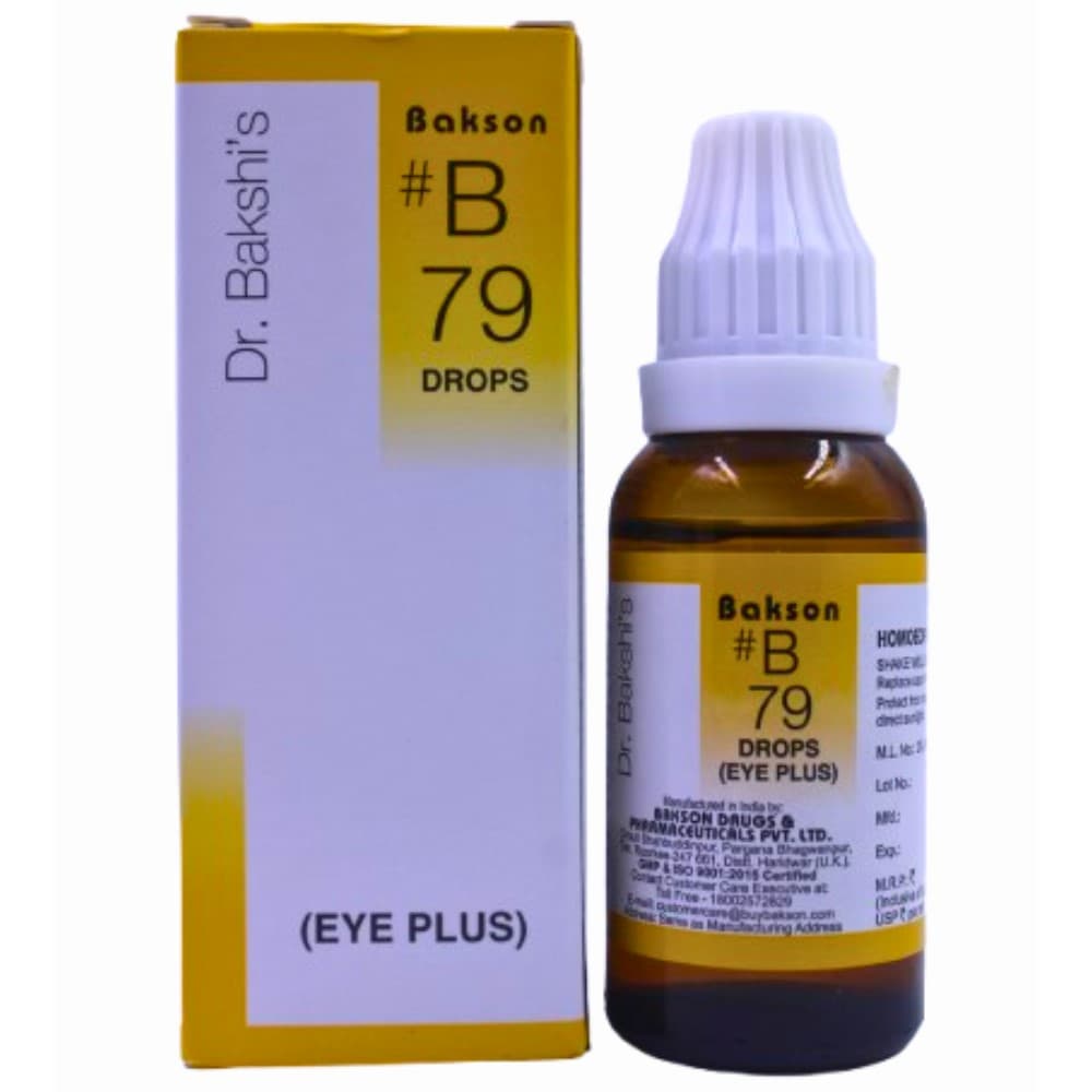 Dr Bakshis B Drop 79 For Eye Plus