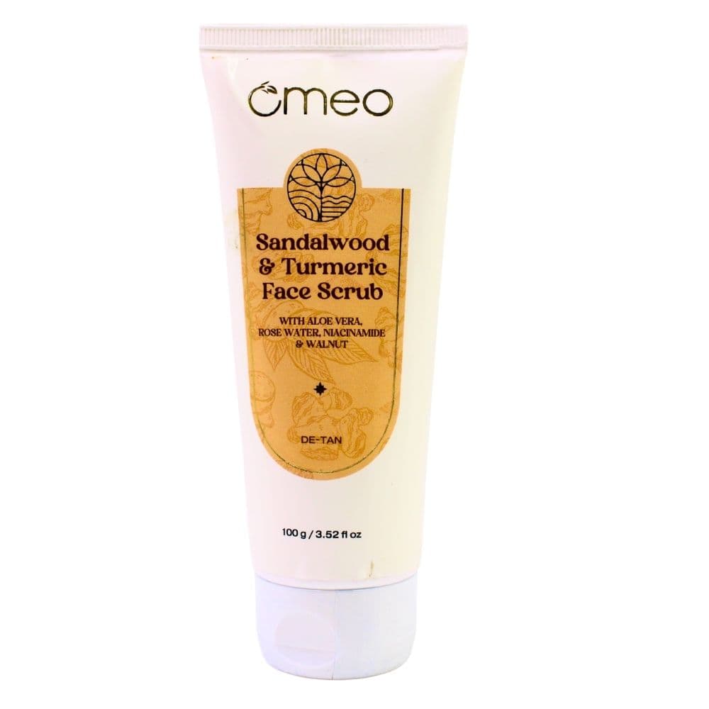 Omeo Sandalwood & Turmeric Face Scrub