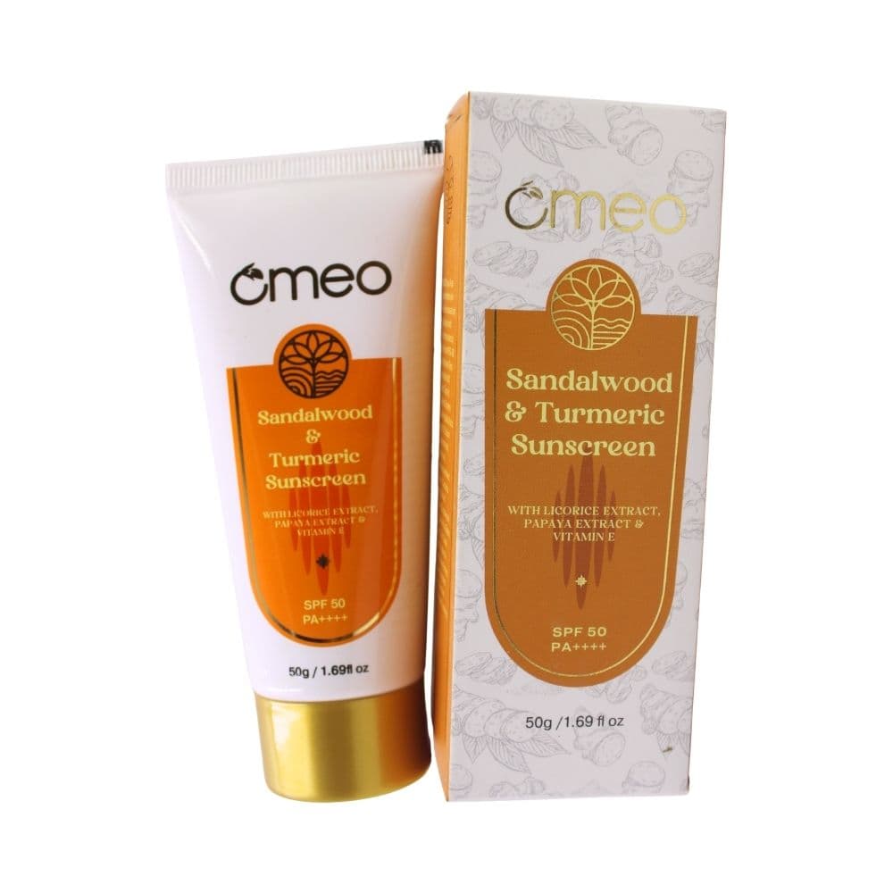 Omeo Sandalwood & Turmeric Sunscreen Spf 50