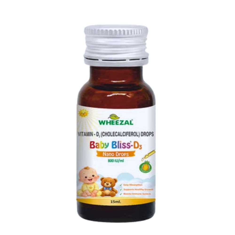 BABY BLISS D3 NANO DROPS 15 ML WHEEZAL