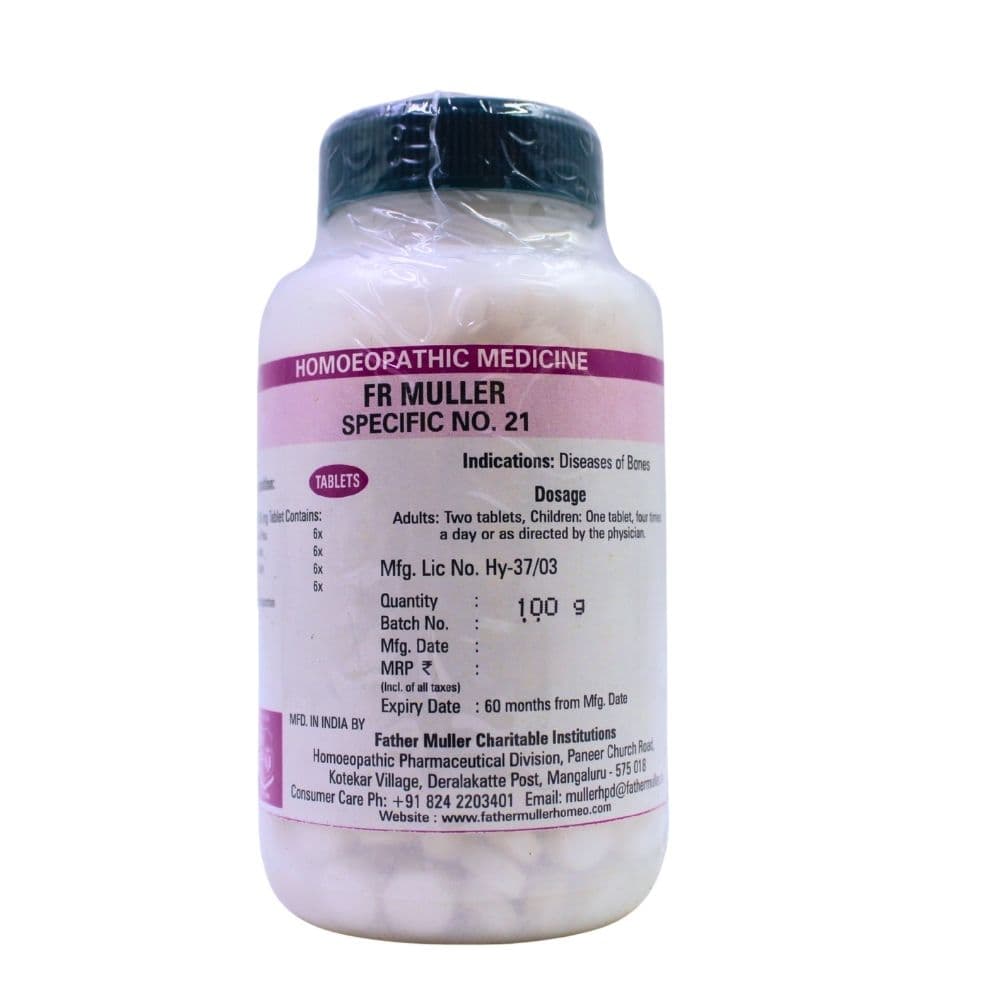 Specific Tablet No 21